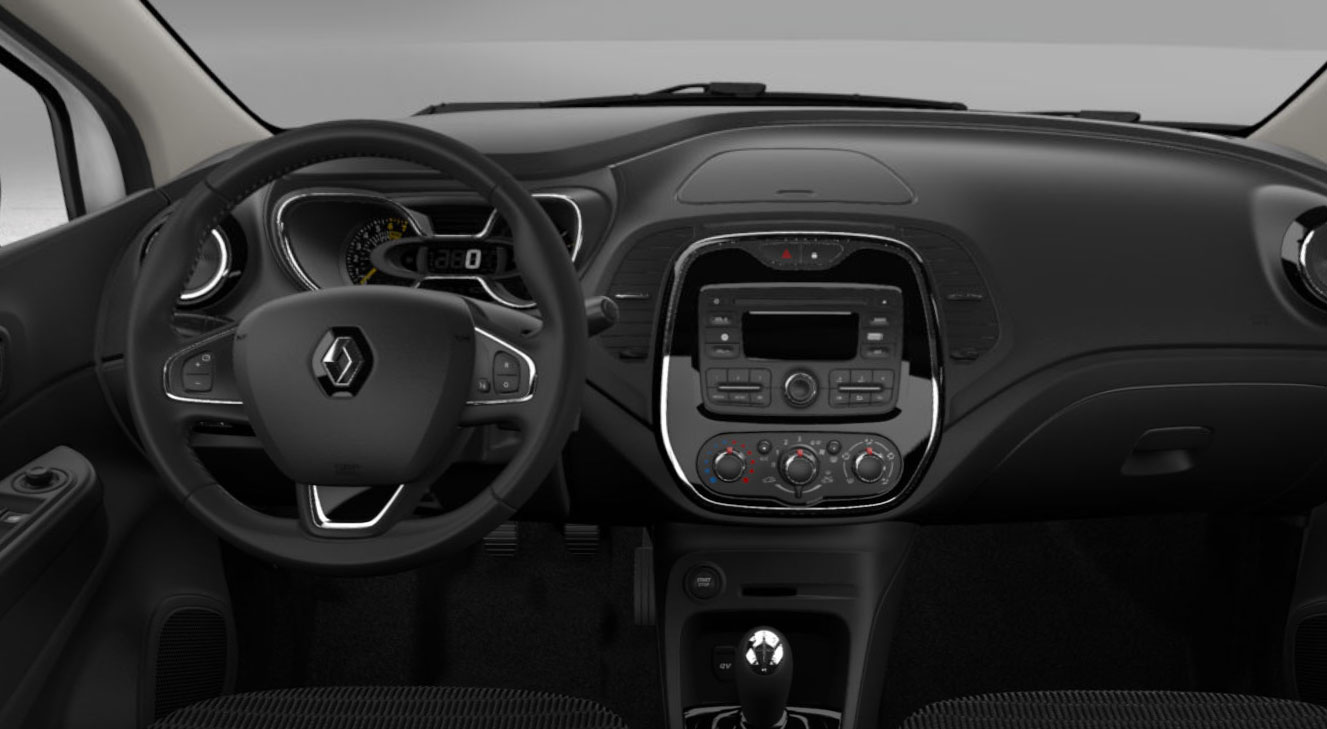 Минимальное оснащение Renault Kaptur даже в премиальных версиях модели.