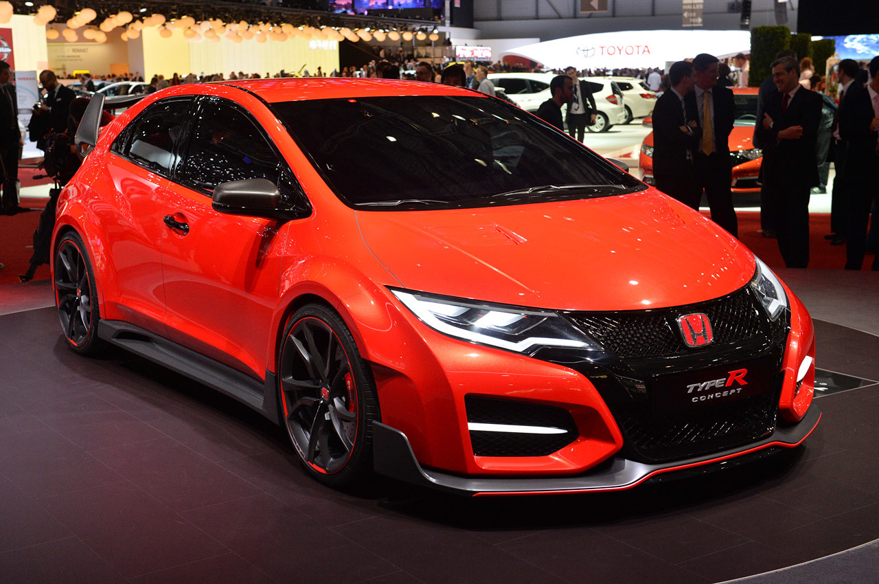Предвестник Honda Civic Type R нового поколения дебютировал в Женеве