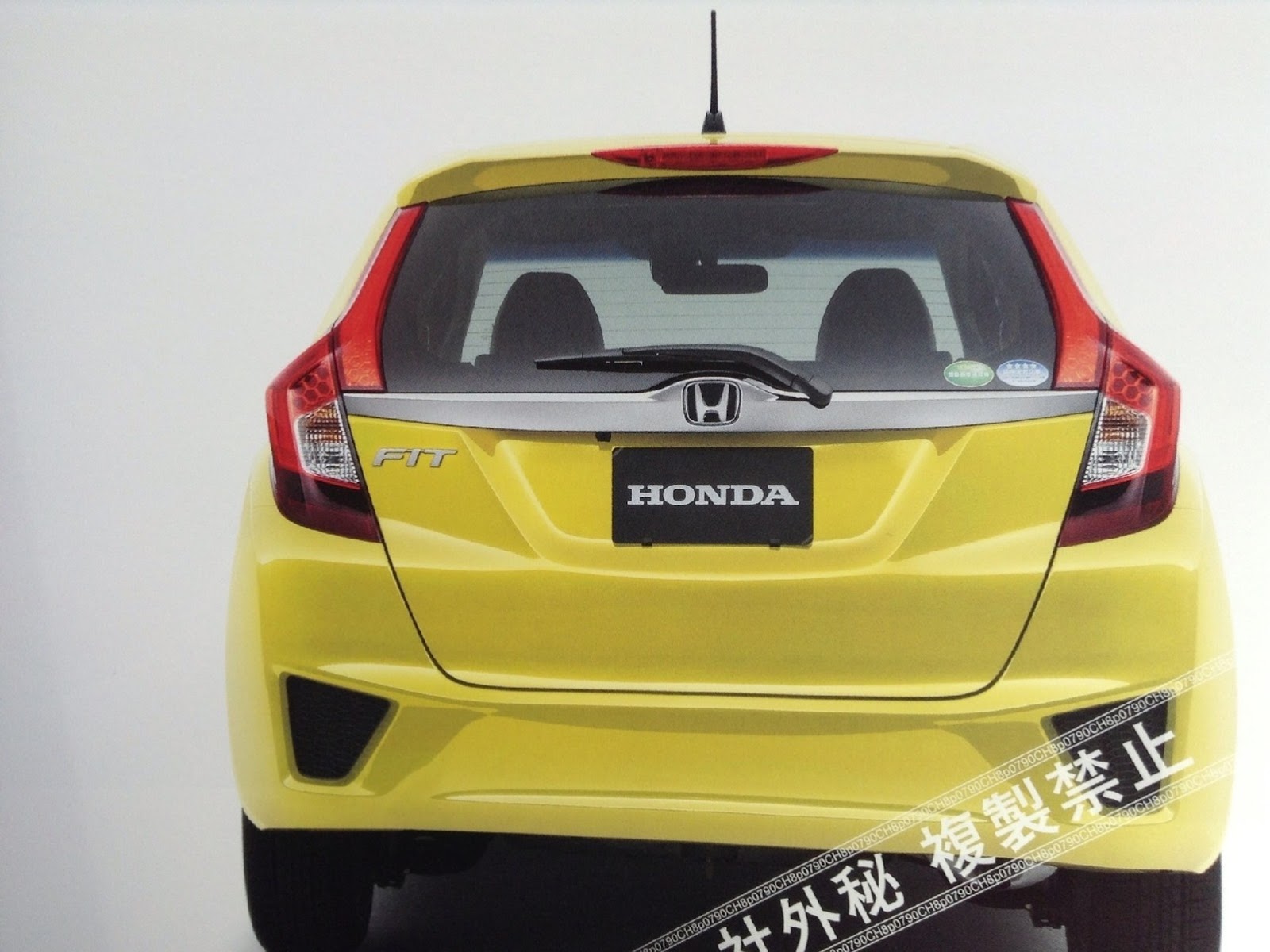 Новый Honda Jazz - скан брошюры