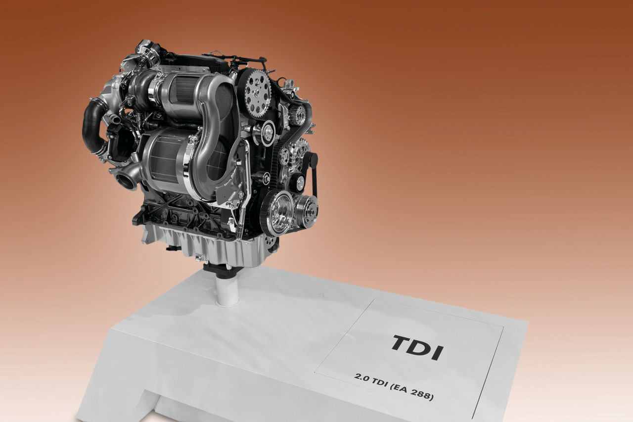 Внешний вид двигателя 2.0 TDI