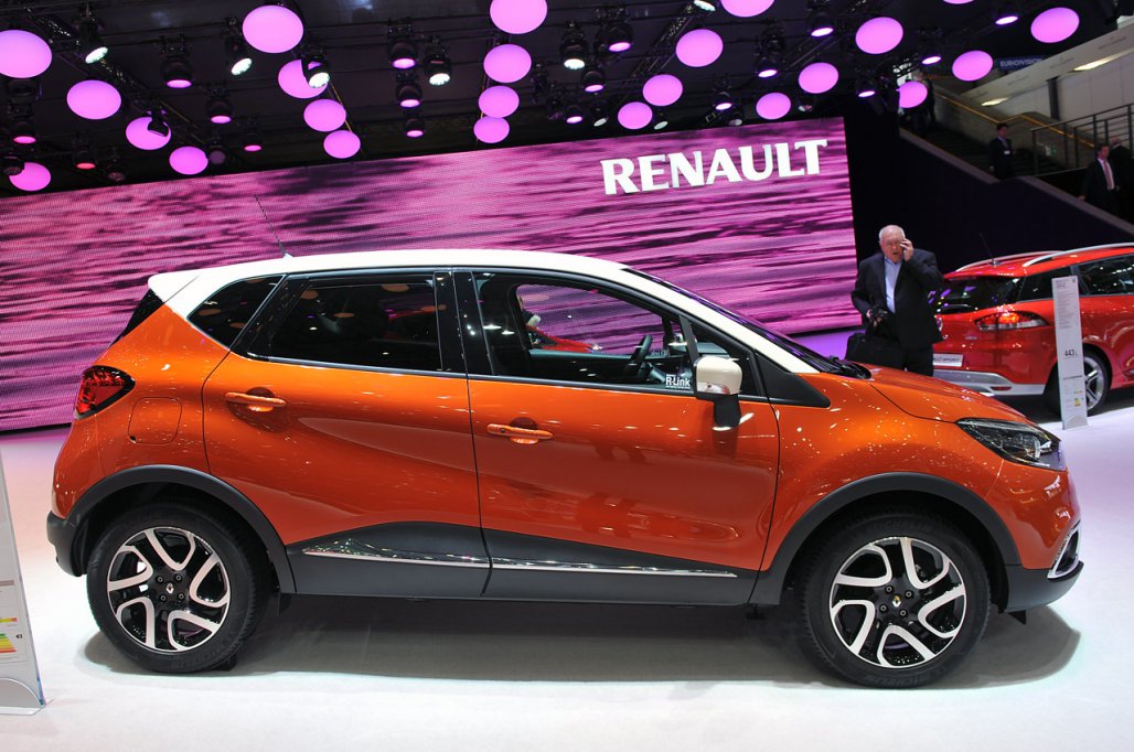 Renault Captur на Женевском автосалоне